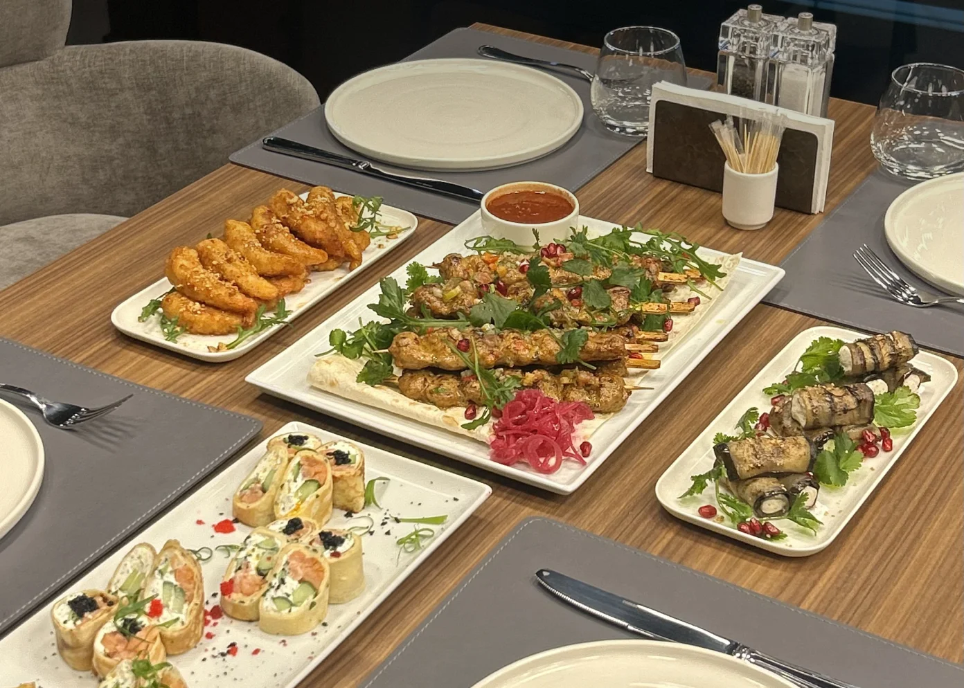 Новое меню в панорамном ресторане Арена